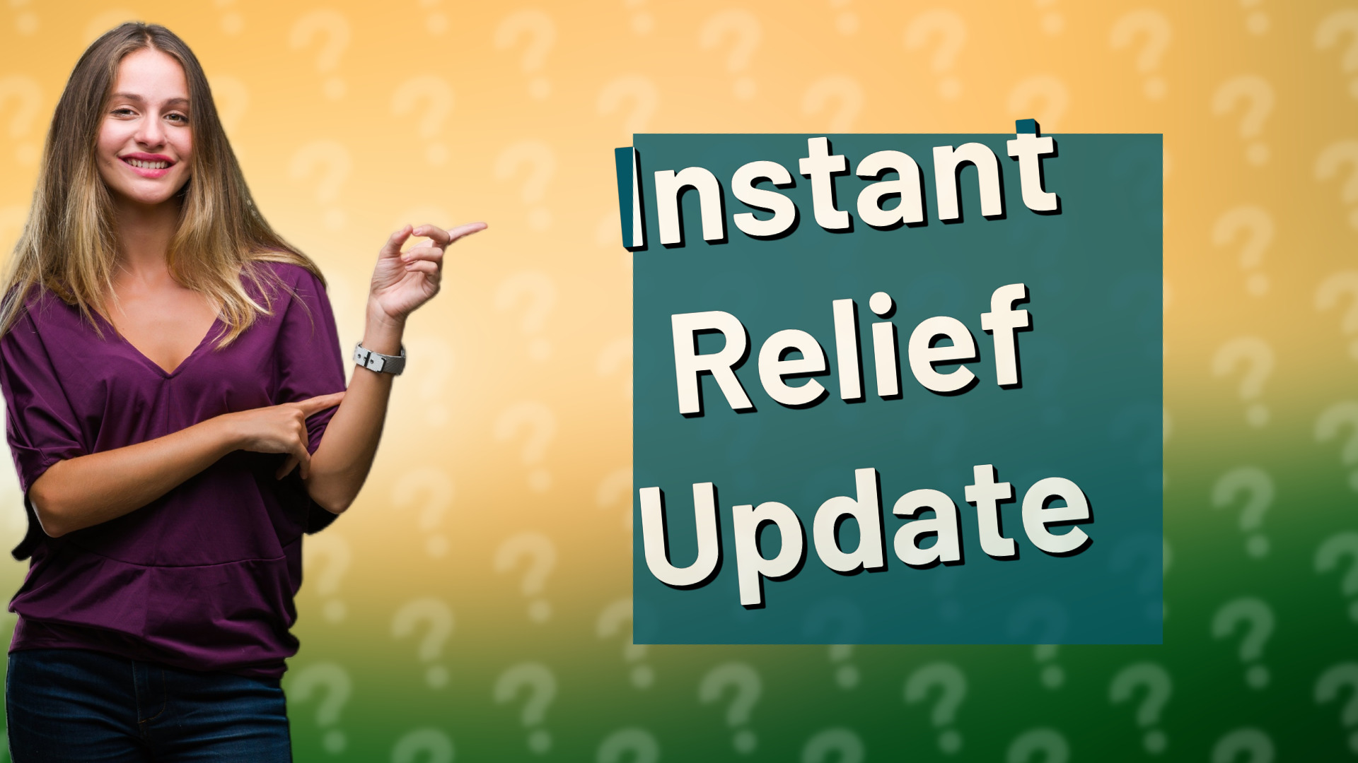 Instant Relief Update