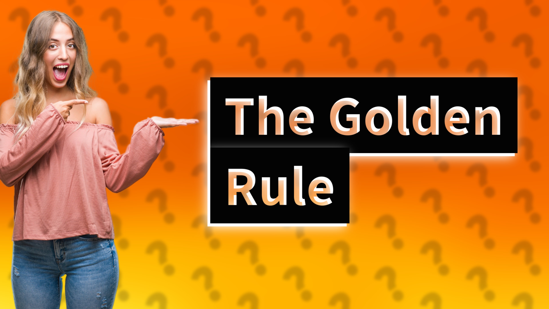 The Golden Rule