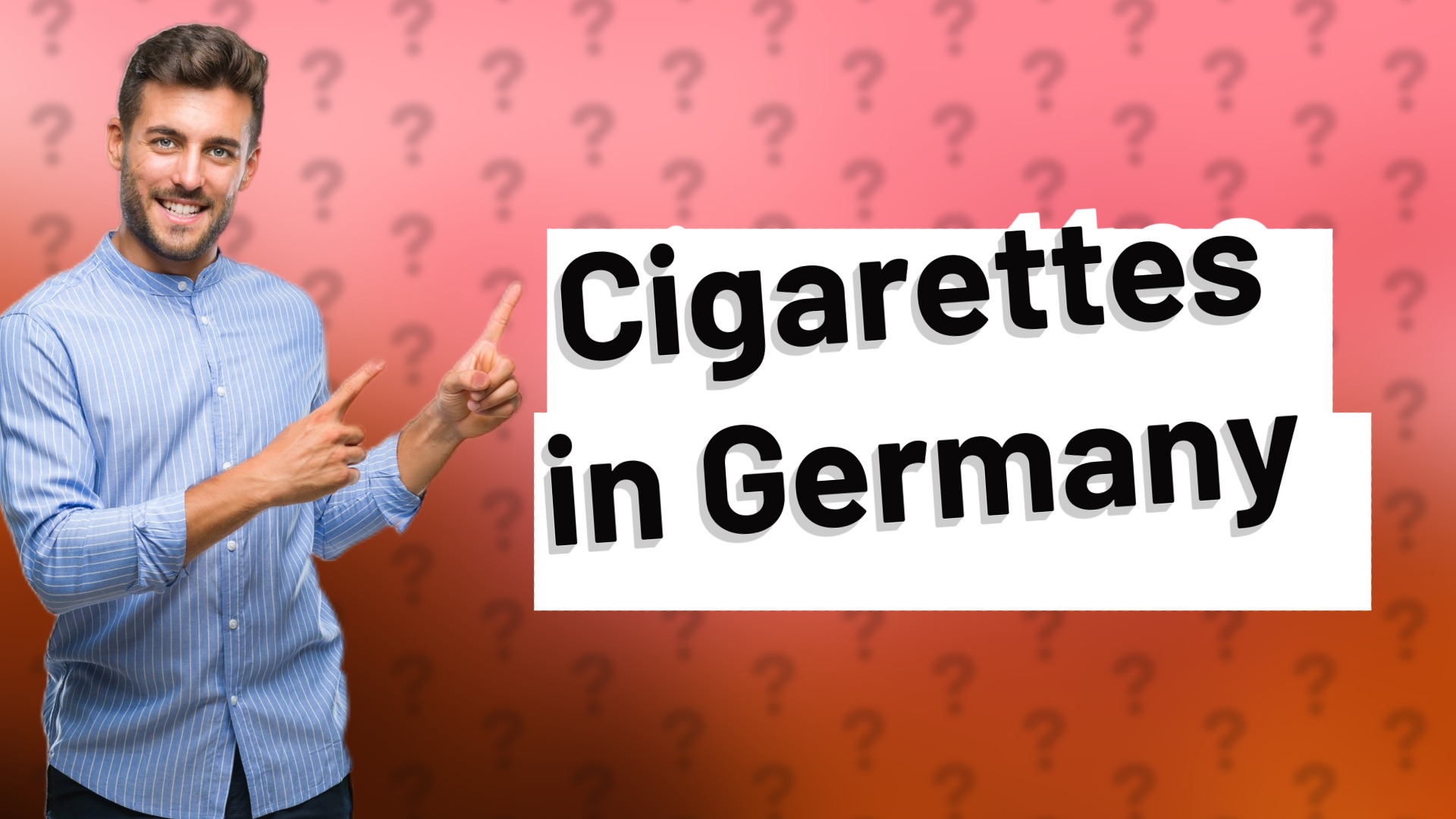 Cigarettes in Germany