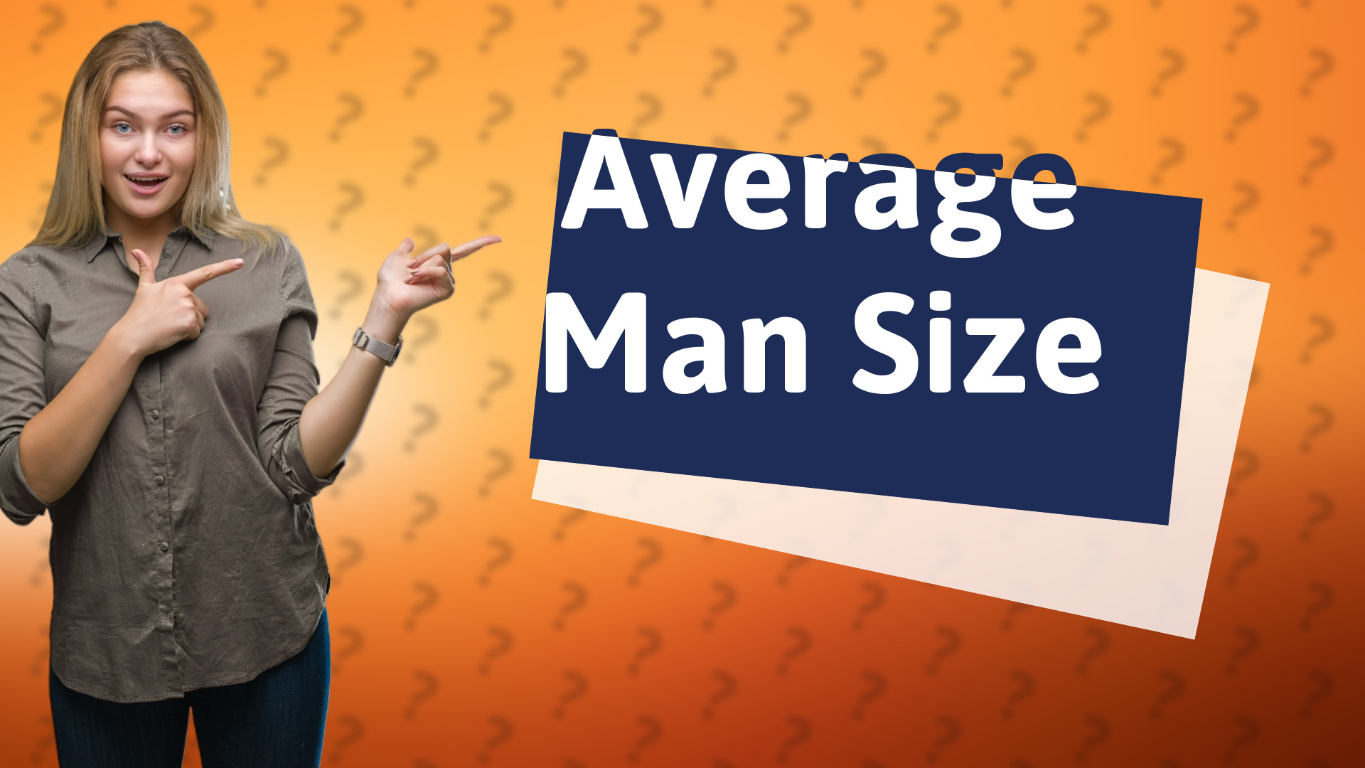 Average Man Size