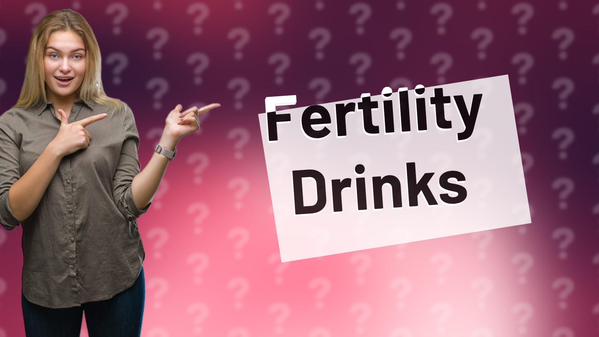 Fertility Drinks