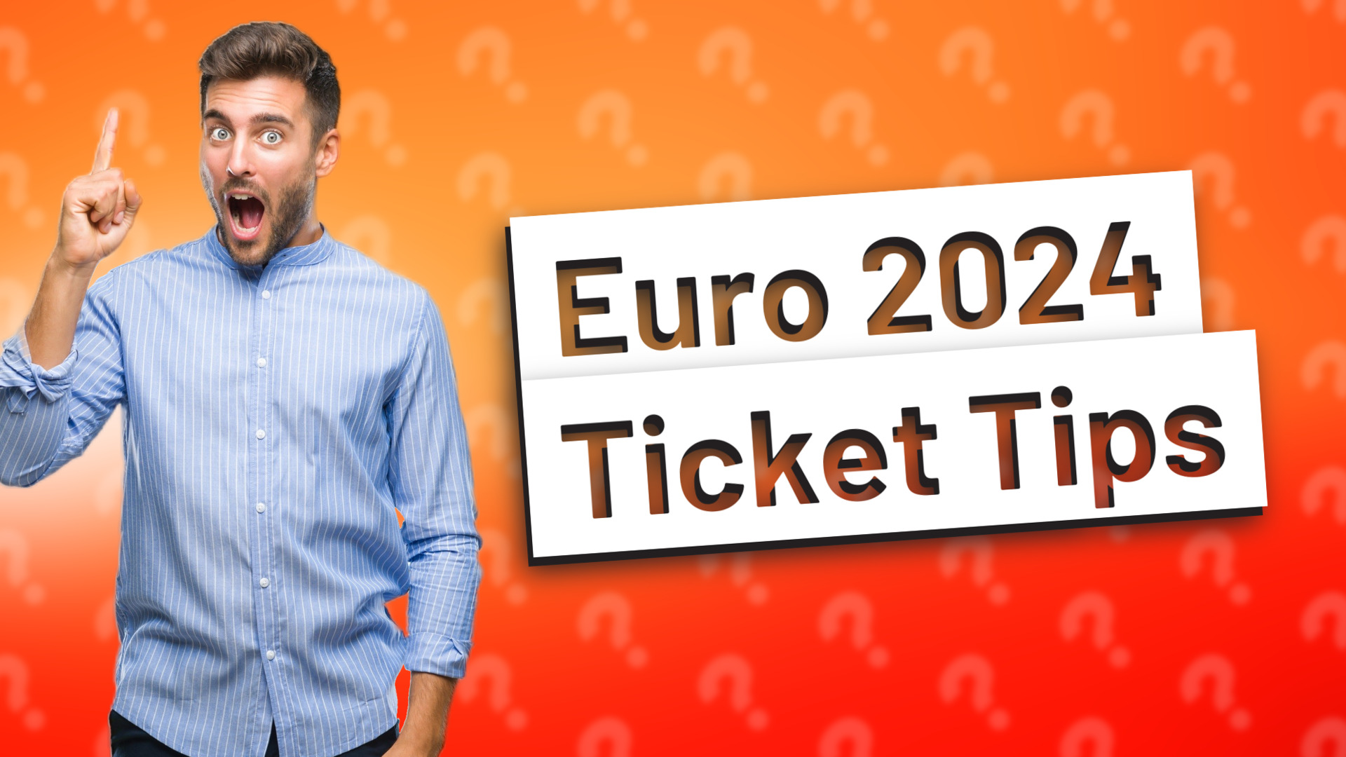 Euro 2024 Ticket Tips
