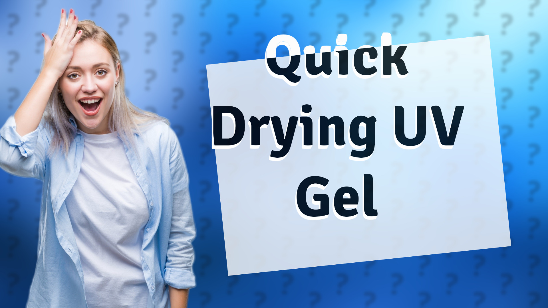 Quick Drying UV Gel