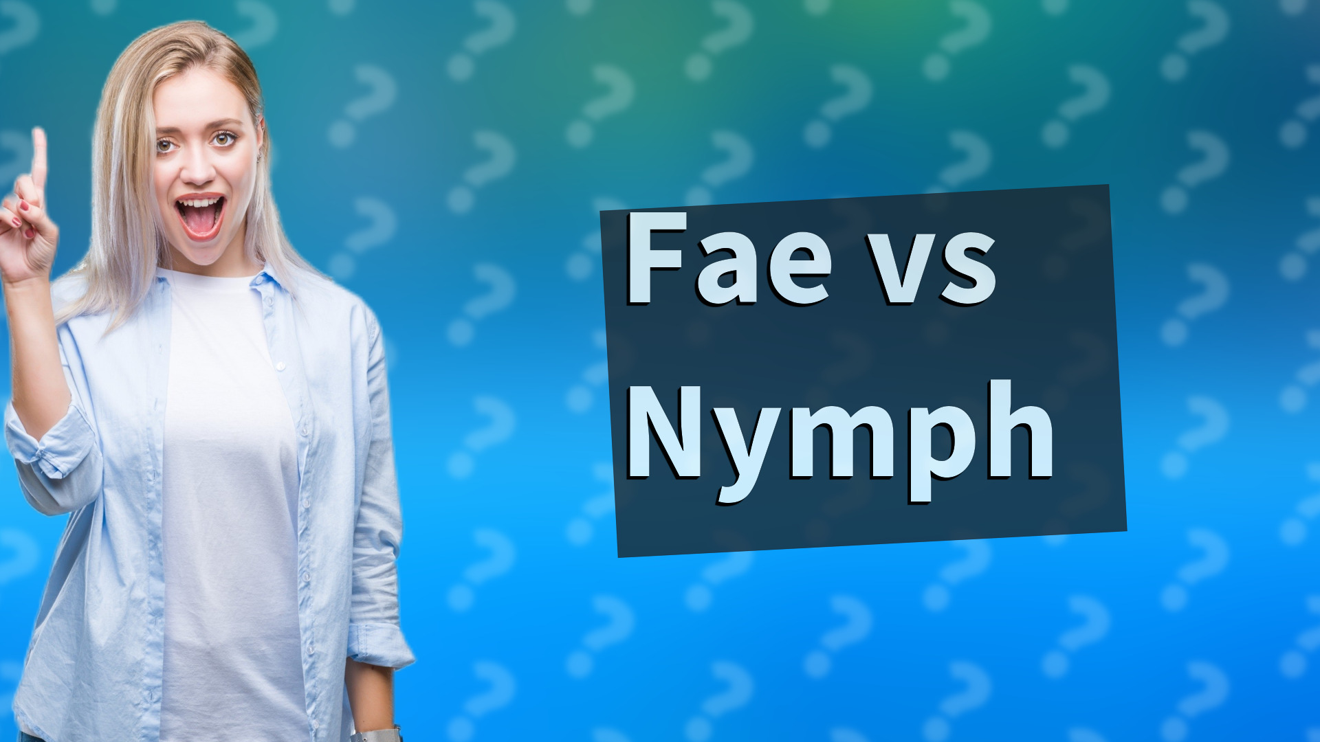 Fae vs Nymph