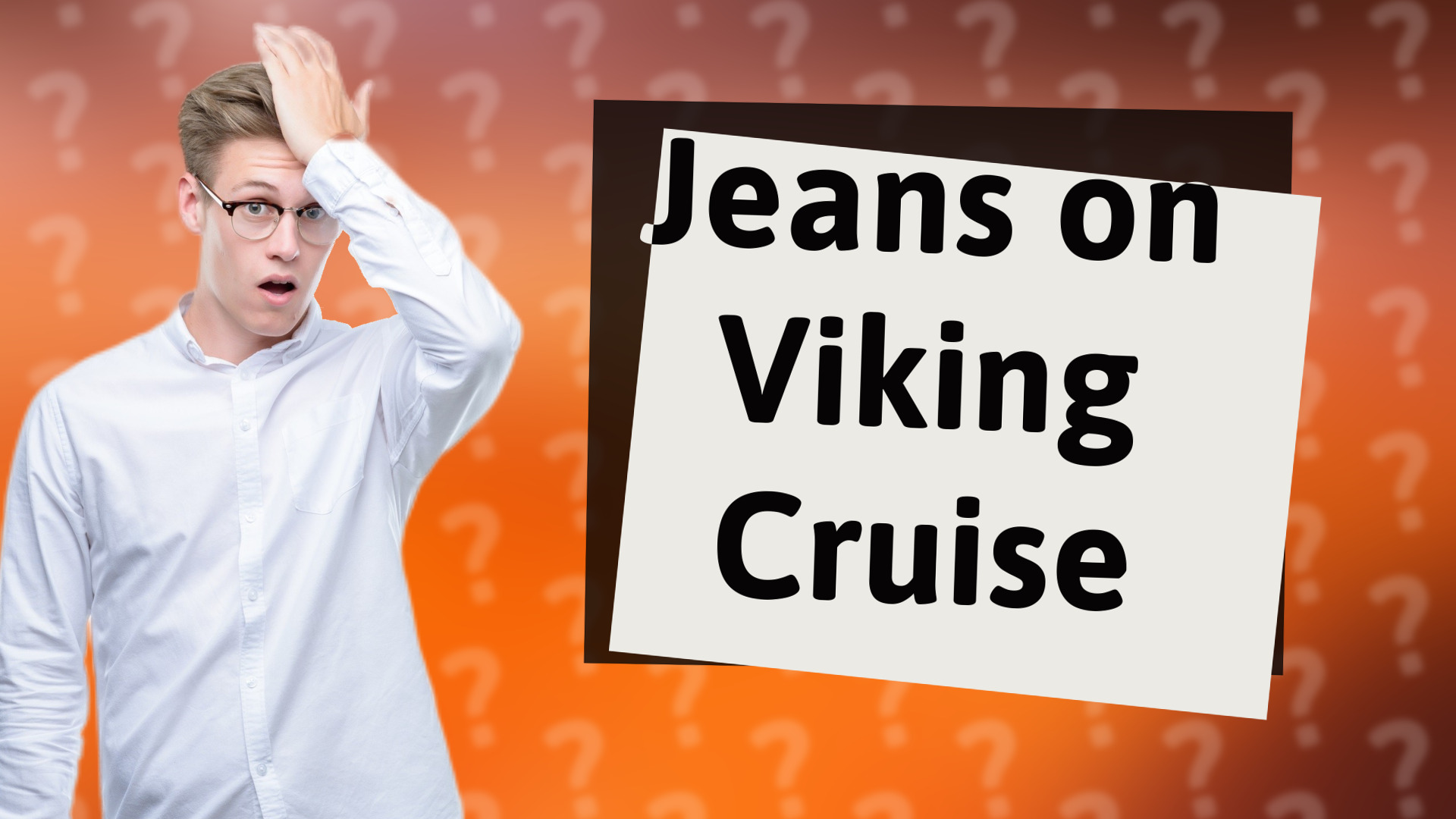 Jeans on Viking Cruise