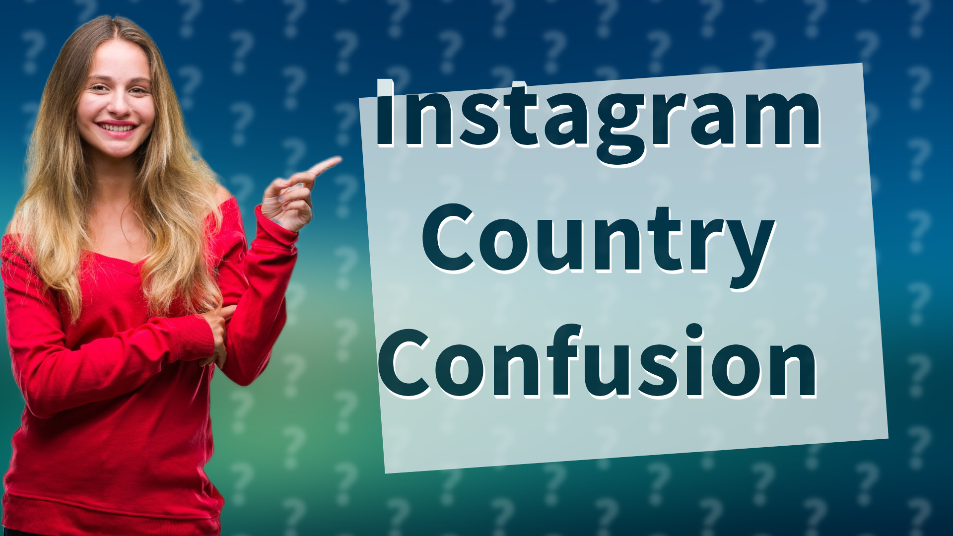 Instagram Country Confusion