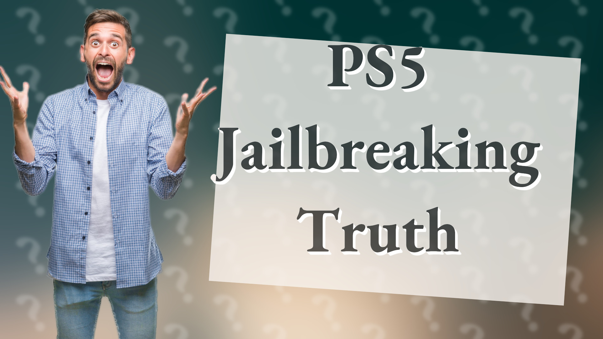 PS5 Jailbreaking Truth
