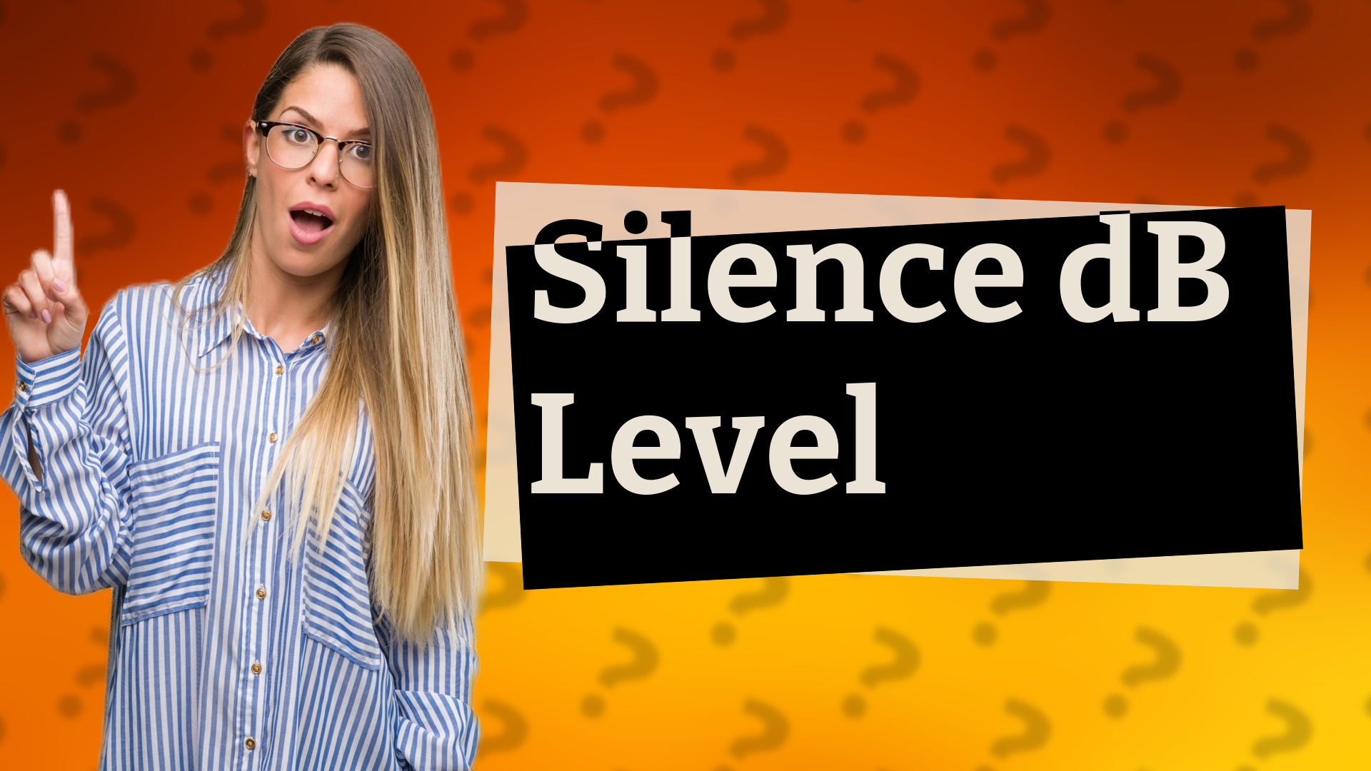 Silence dB Level
