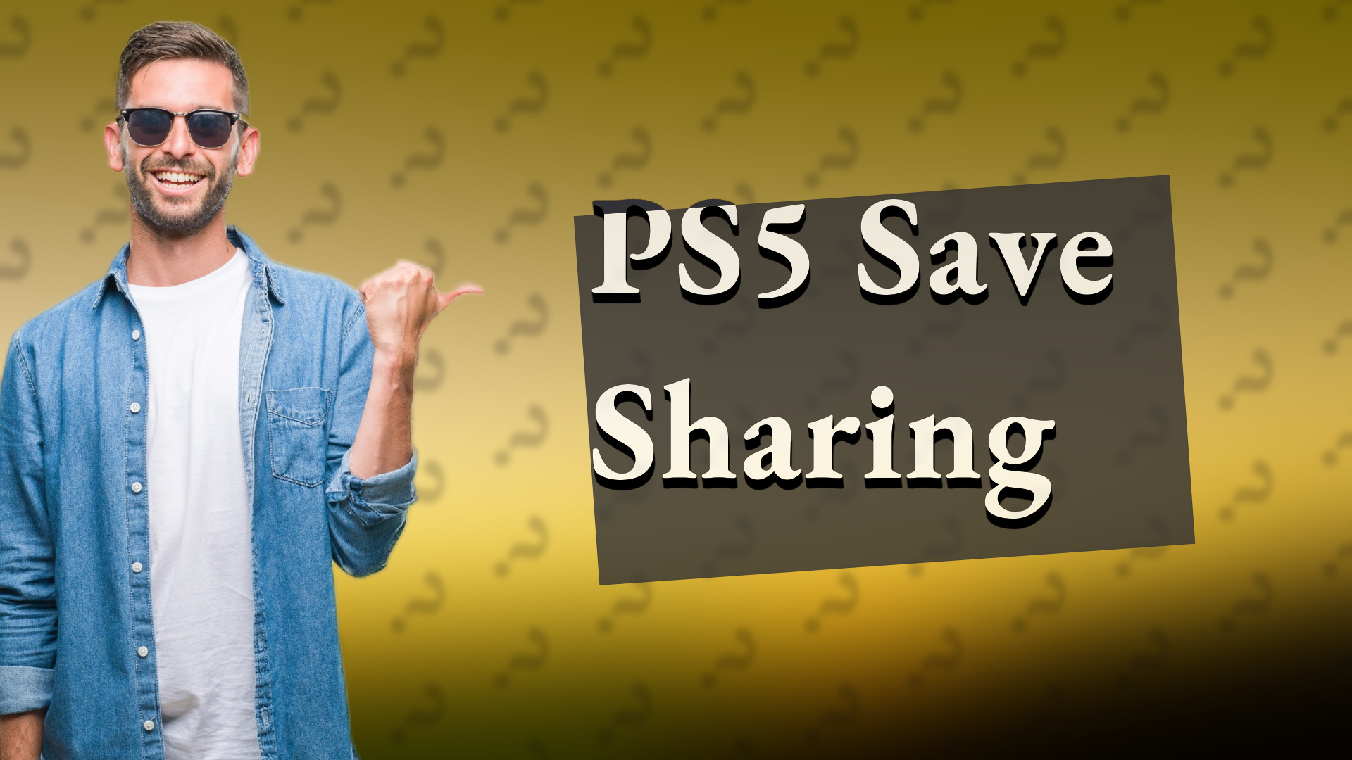 PS5 Save Sharing