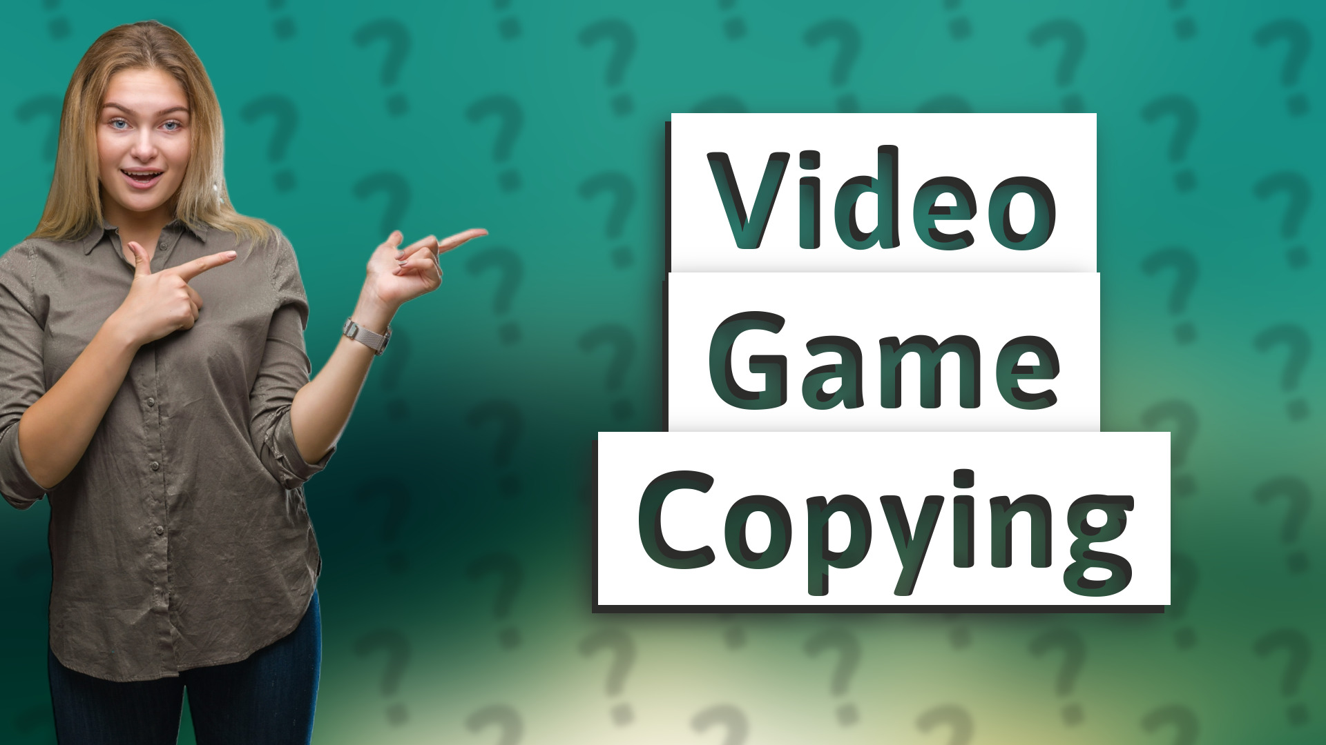 Video Game Copying