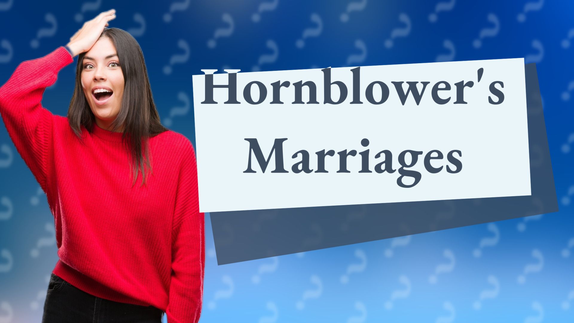 Hornblower's Marriages