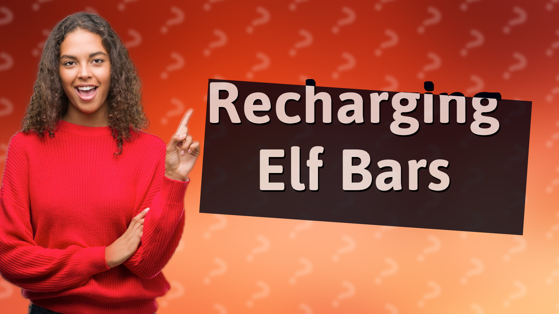 Recharging Elf Bars