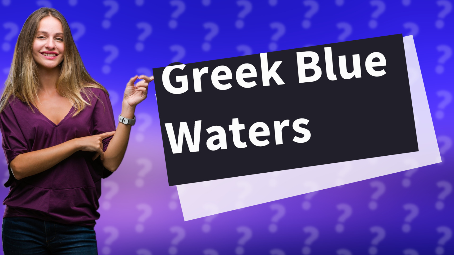 Greek Blue Waters