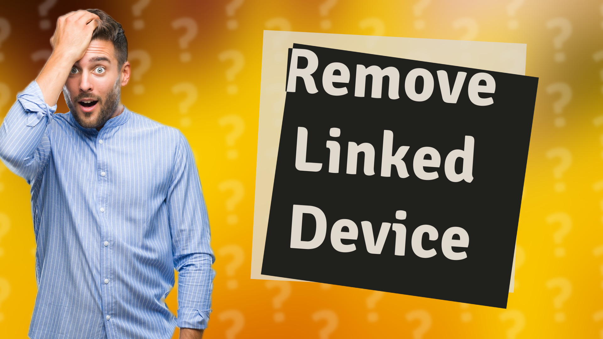 Remove Linked Device