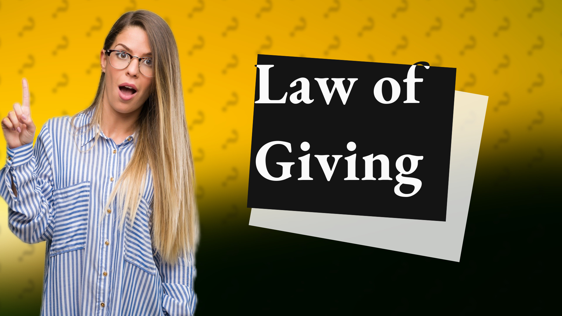 Law of Giving