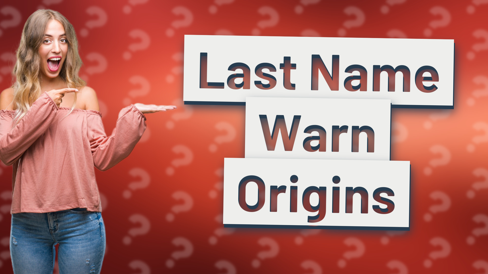 Last Name Warn Origins