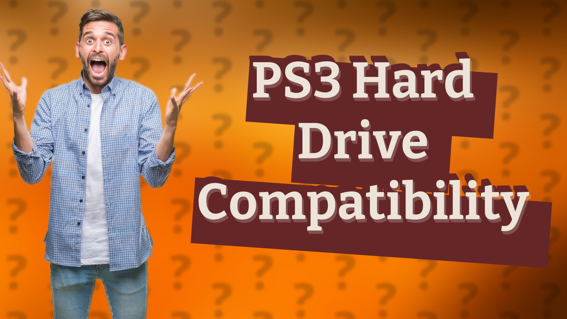 PS3 Hard Drive Compatibility