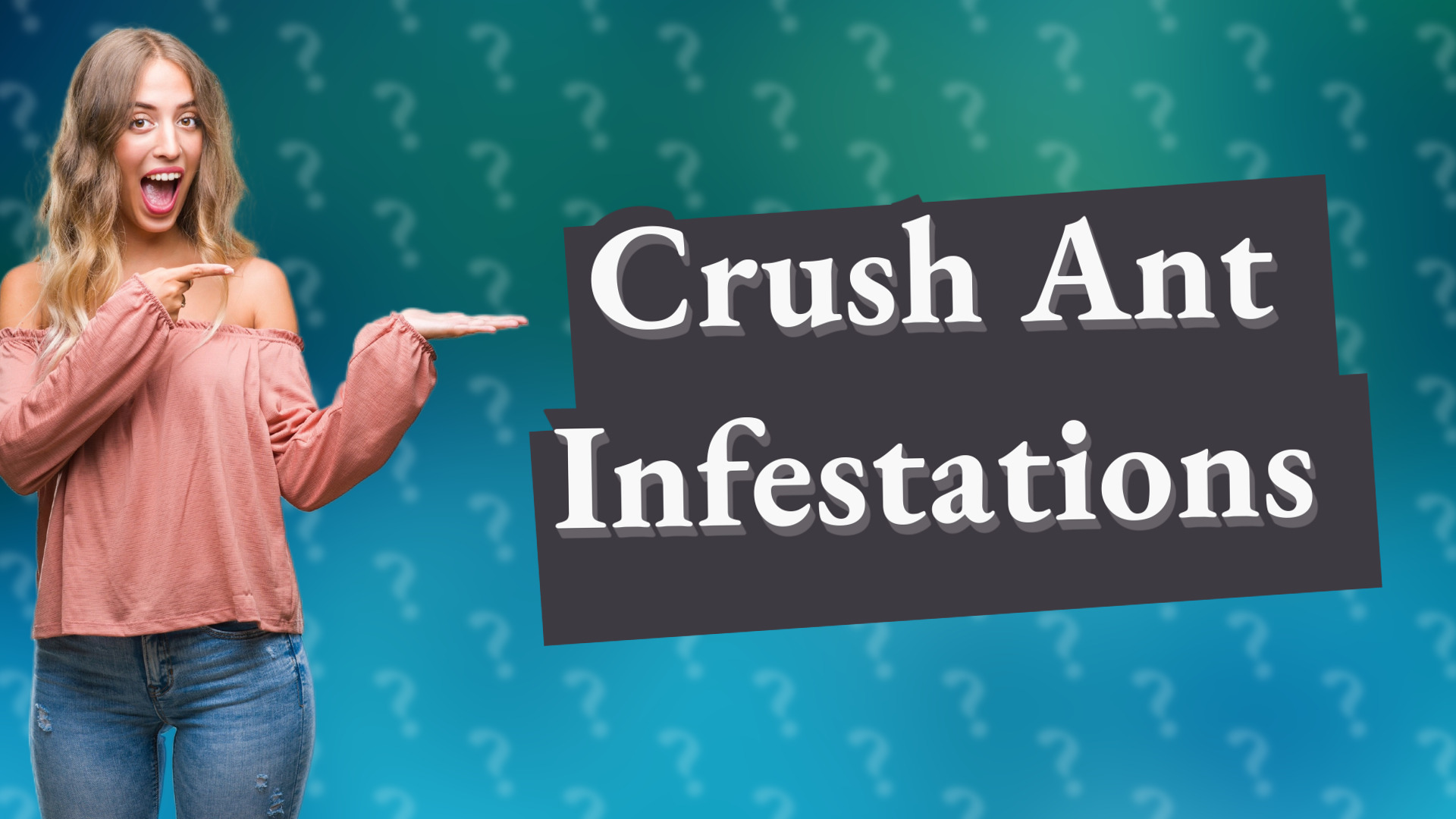 Crush Ant Infestations