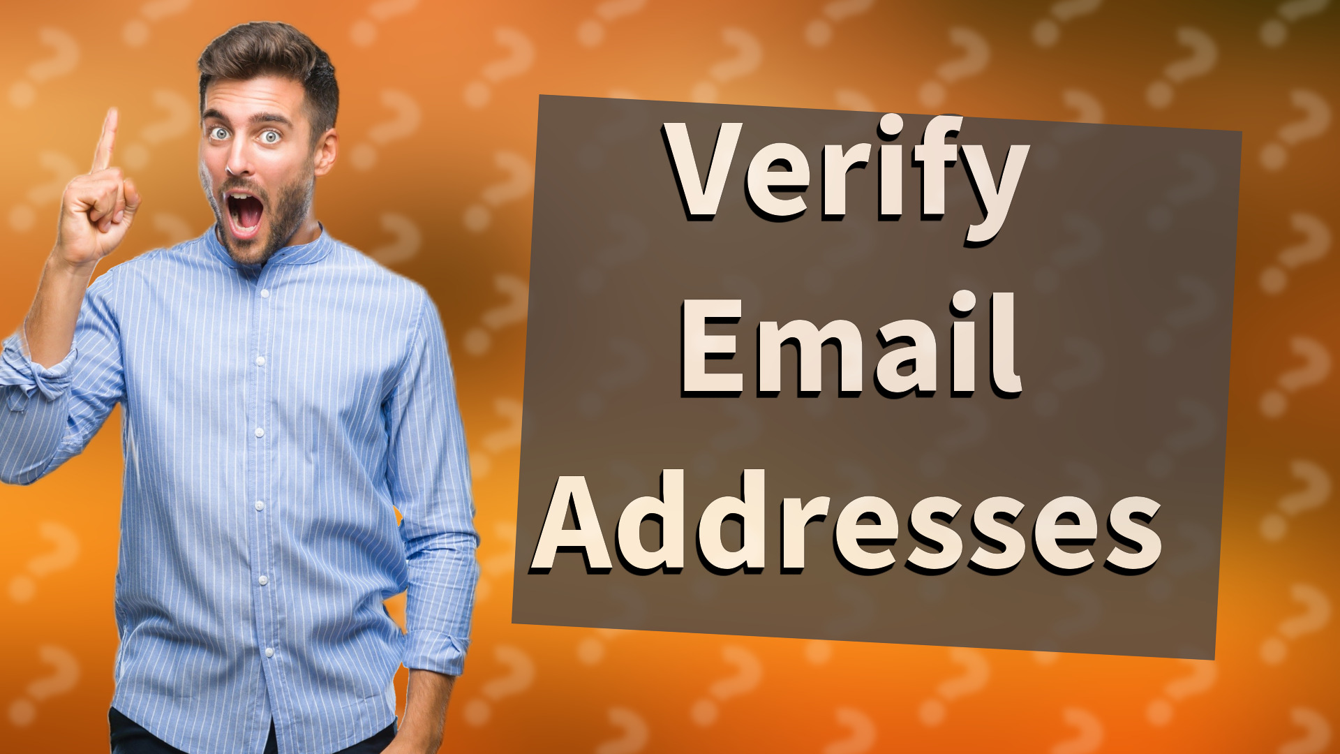 Verify Email Addresses