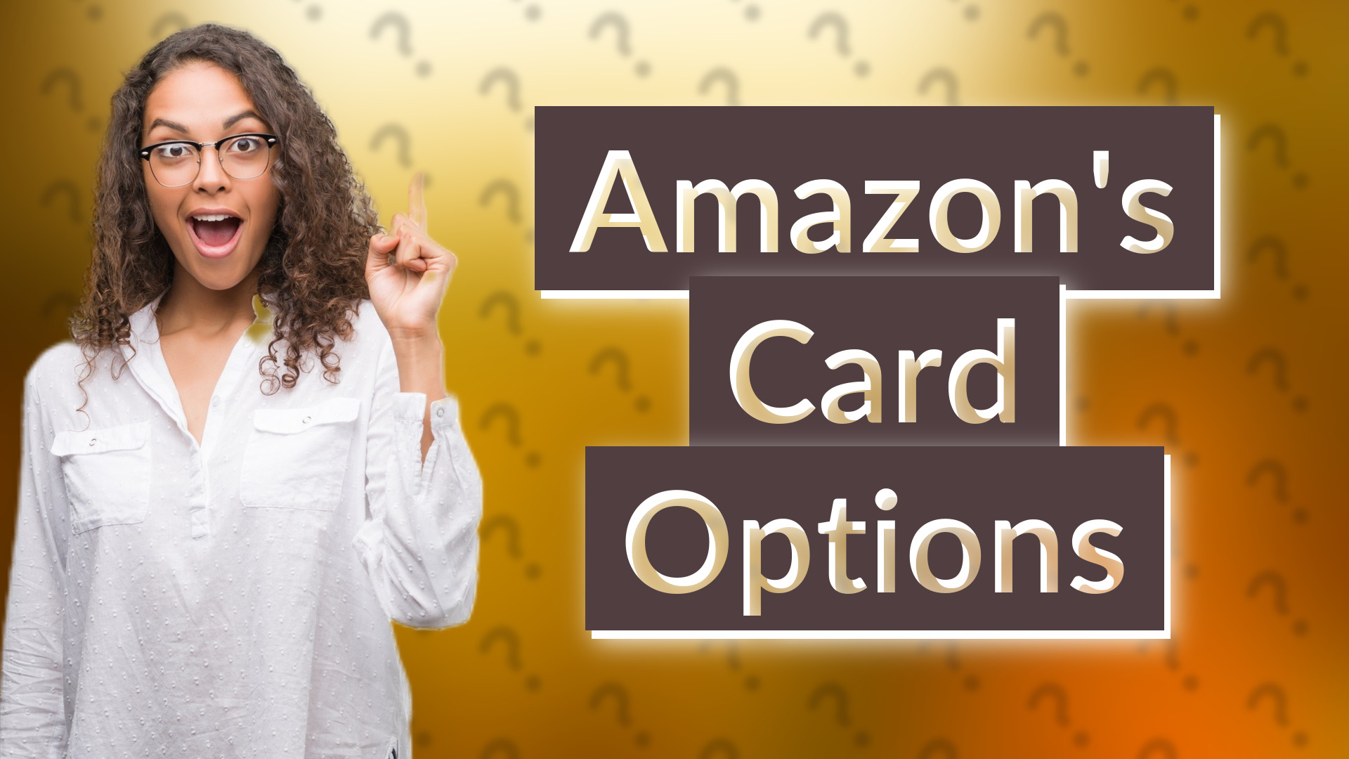 Amazon's Card Options