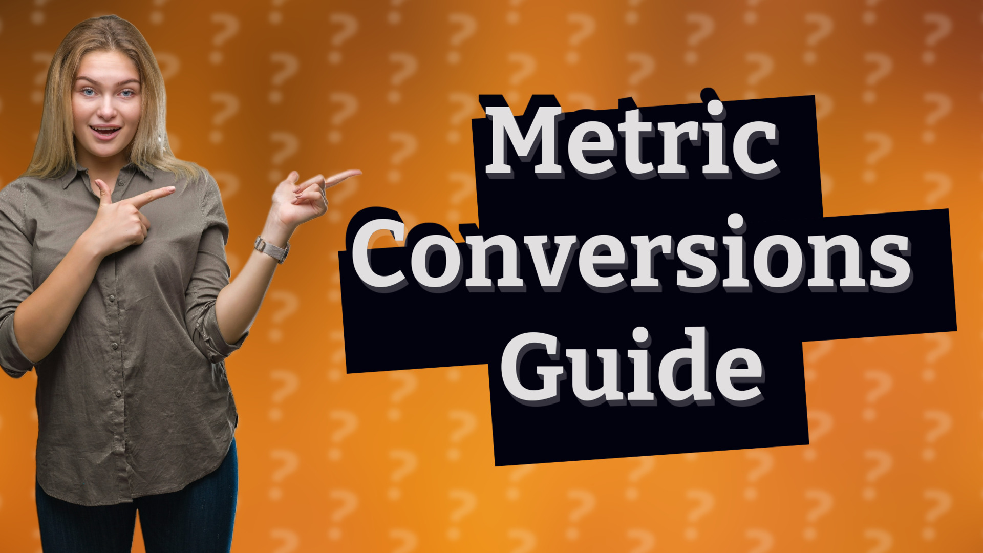 Metric Conversions Guide