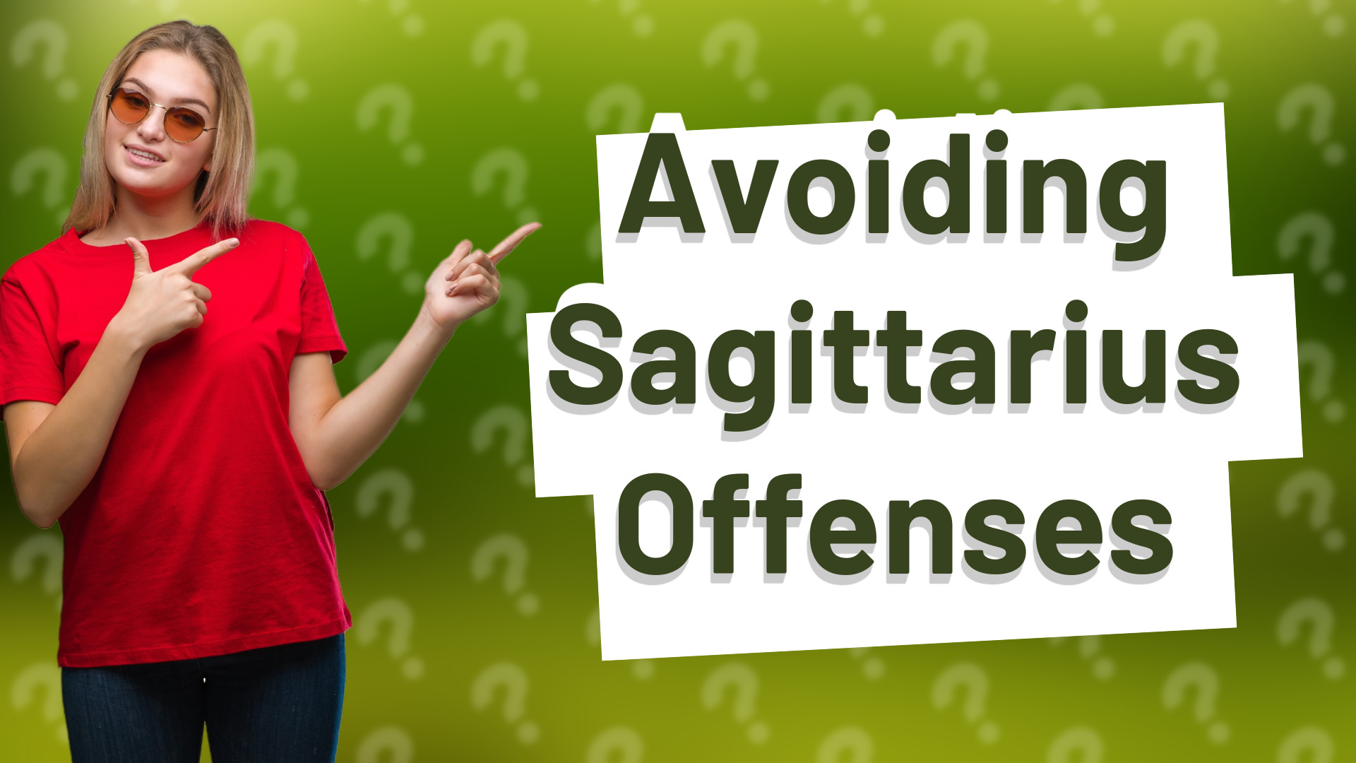 Avoiding Sagittarius Offenses