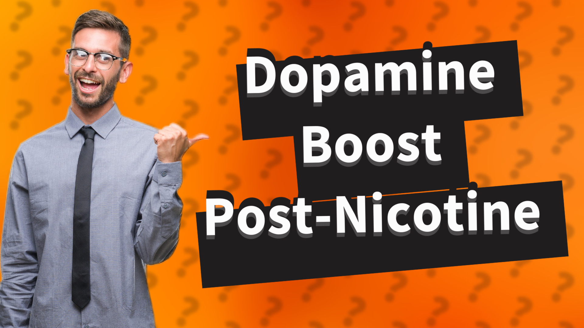 Dopamine Boost Post-Nicotine