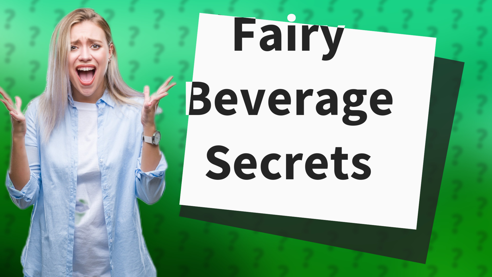 Fairy Beverage Secrets