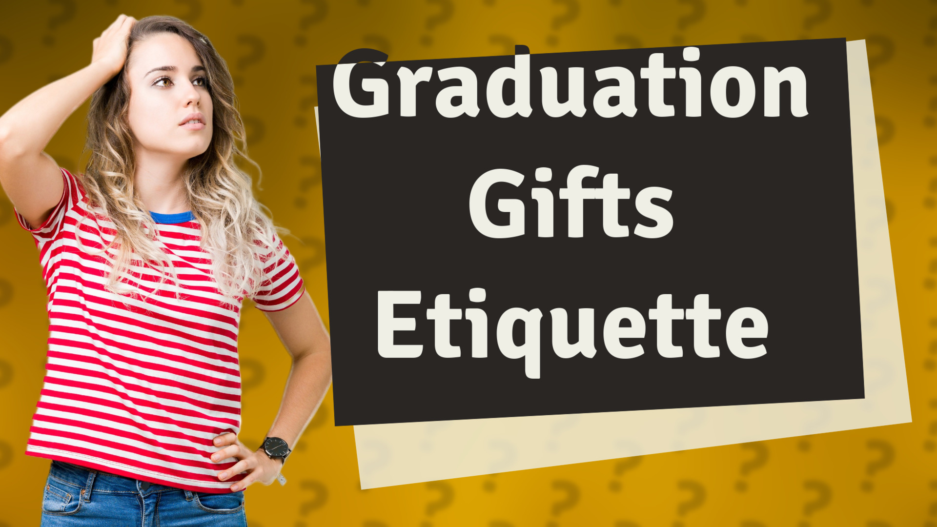 Graduation Gifts Etiquette
