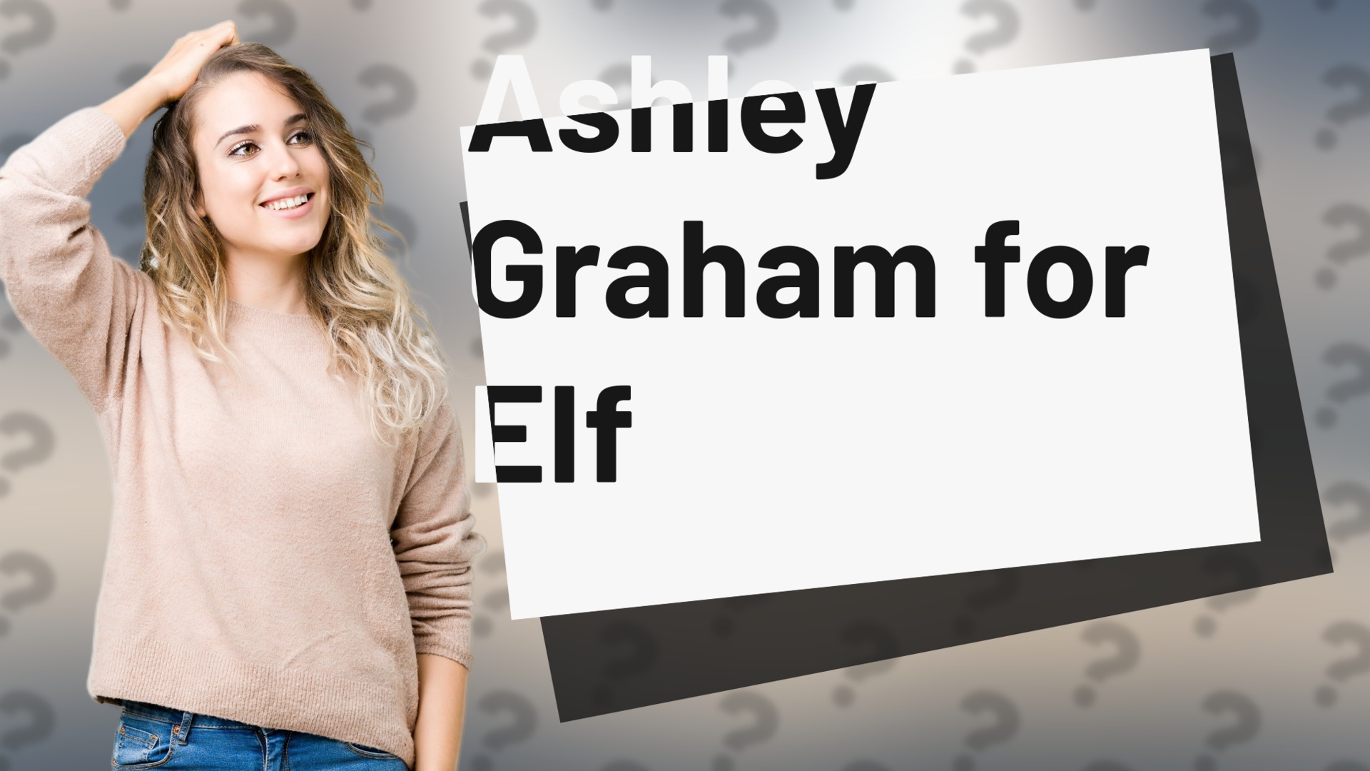 Ashley Graham for Elf