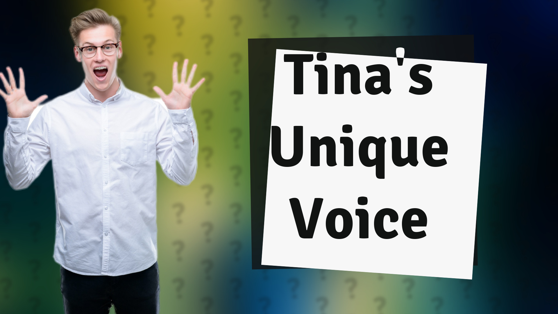 Tina's Unique Voice