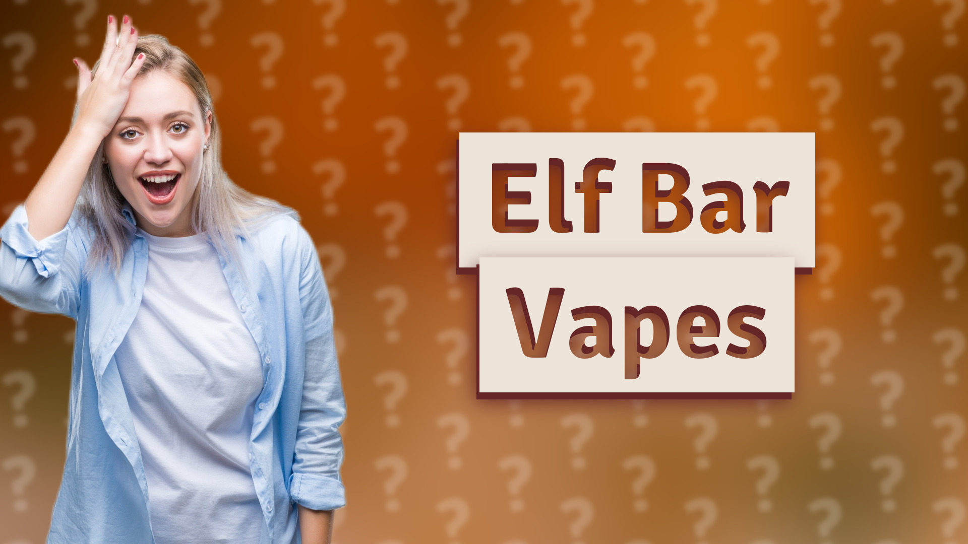 Elf Bar Vapes