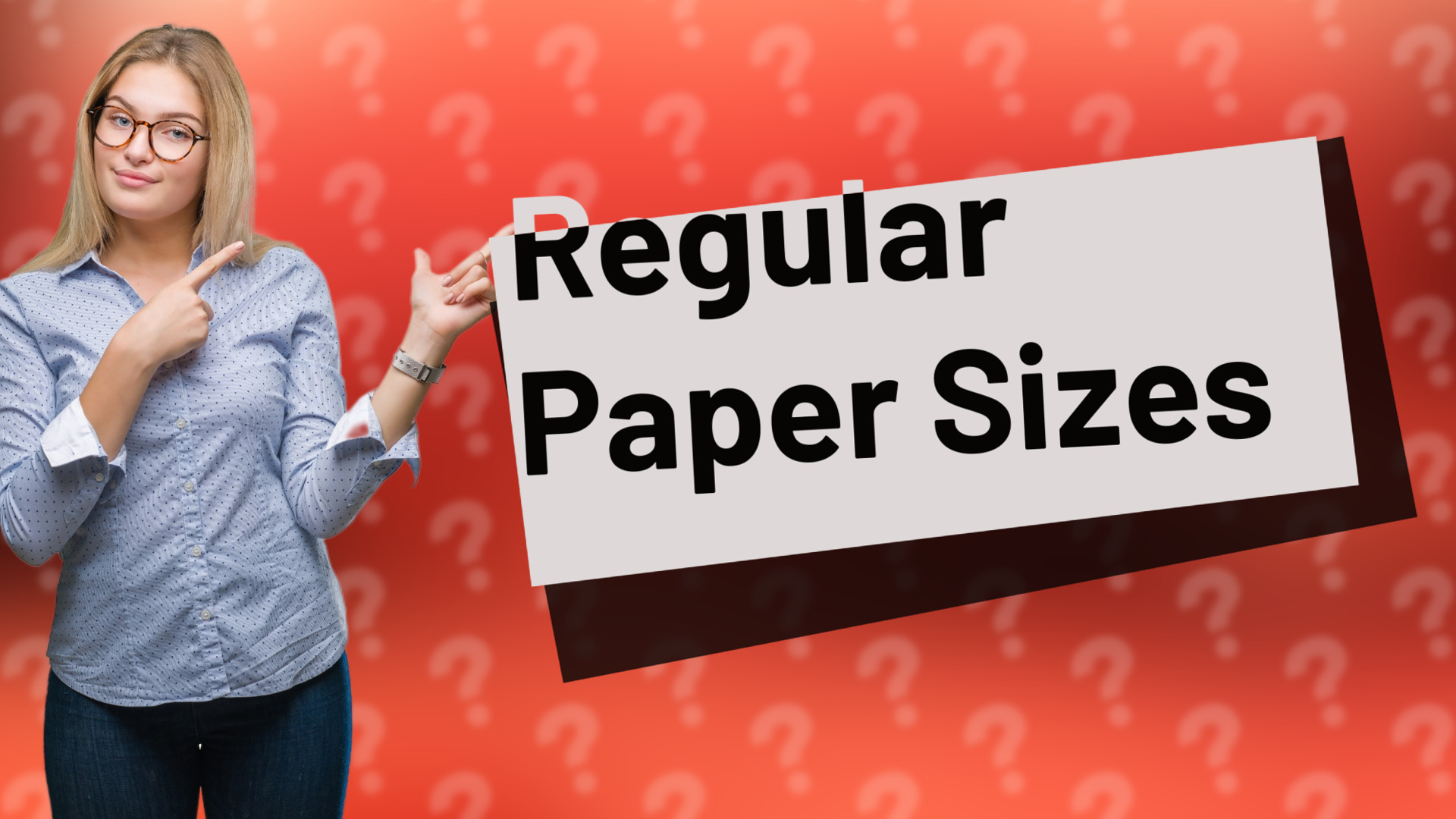 Regular Paper Sizes