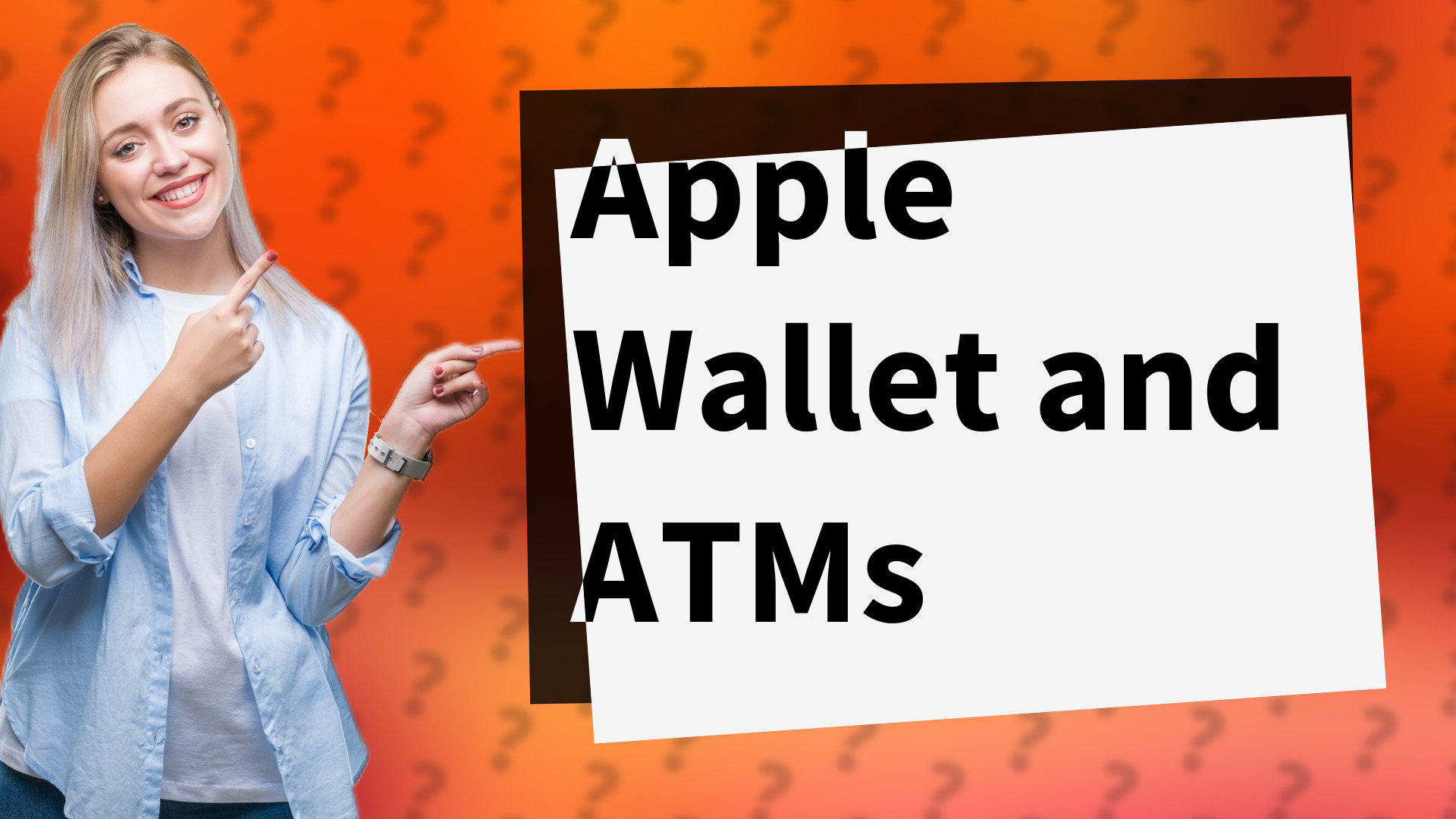 Apple Wallet and ATMs