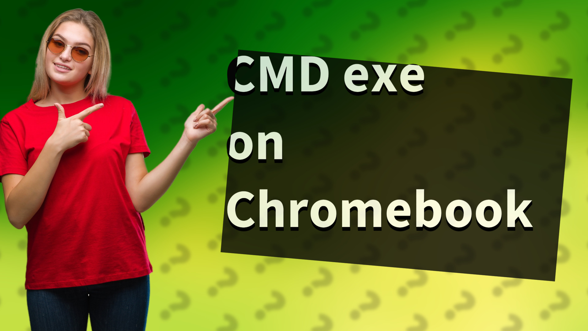 CMD exe on Chromebook