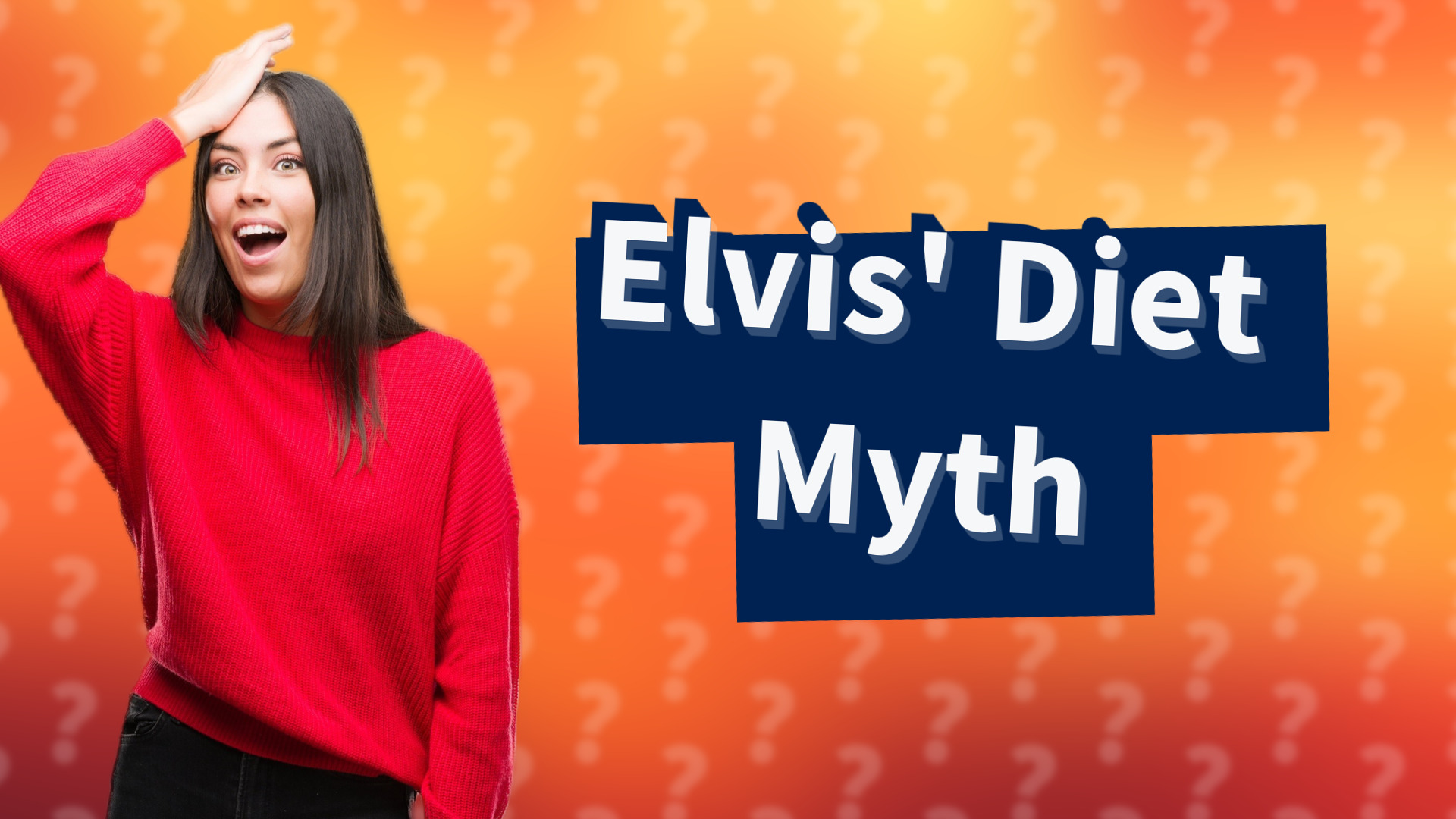 Elvis' Diet Myth
