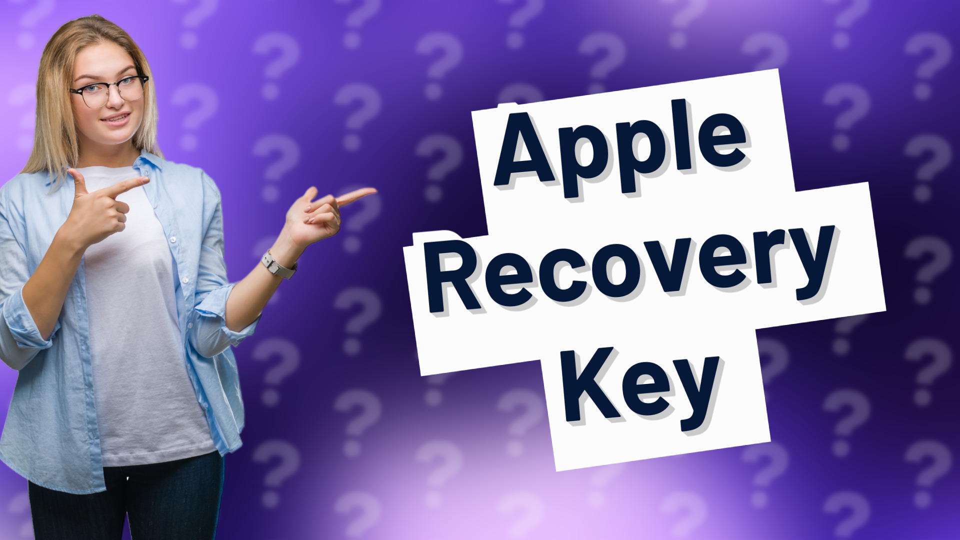 Apple Recovery Key