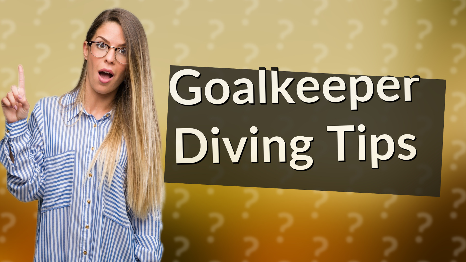 Goalkeeper Diving Tips