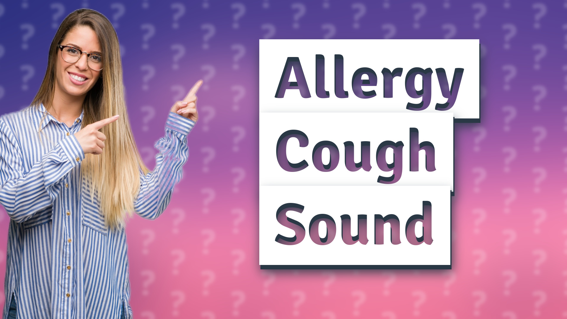 Allergy Cough Sound