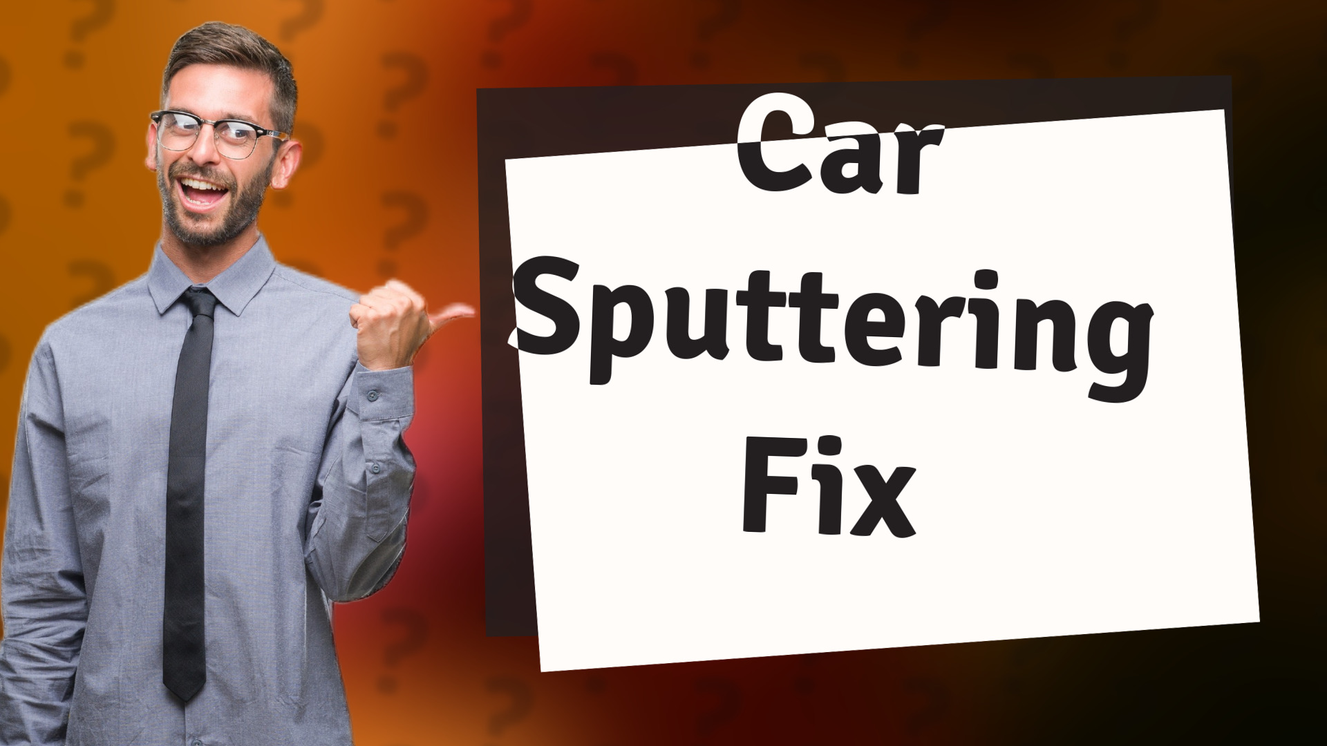 Car Sputtering Fix