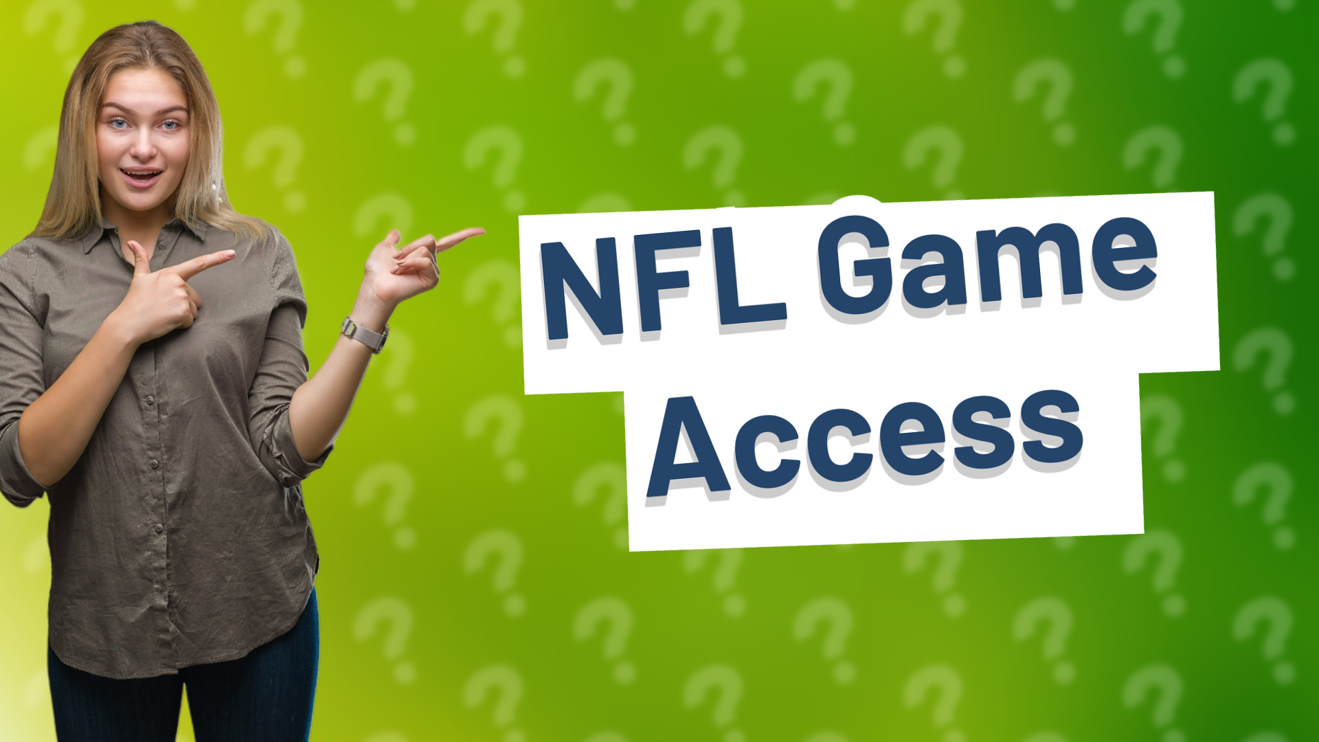 NFL Game Access