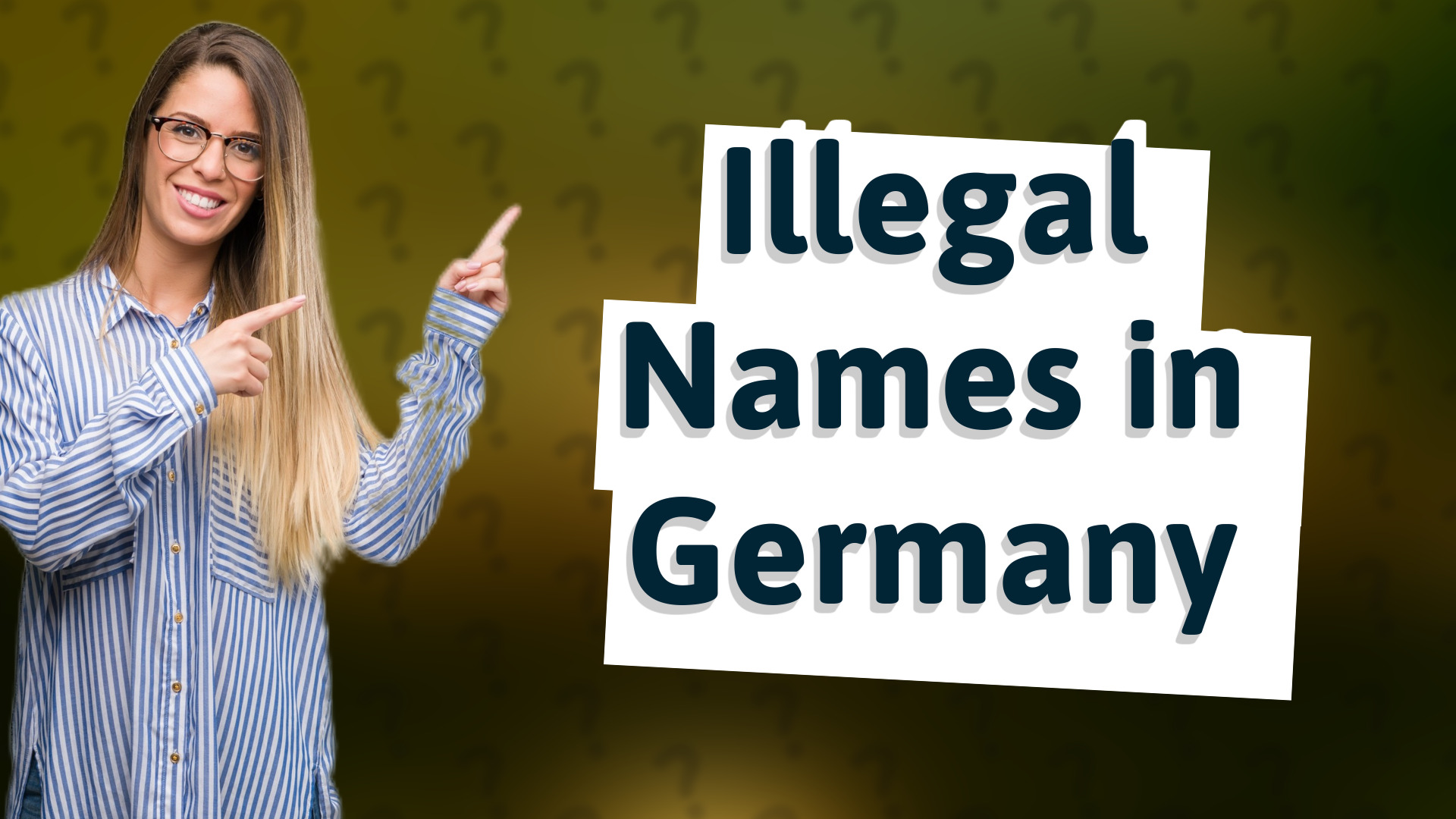 Illegal Names in Germany