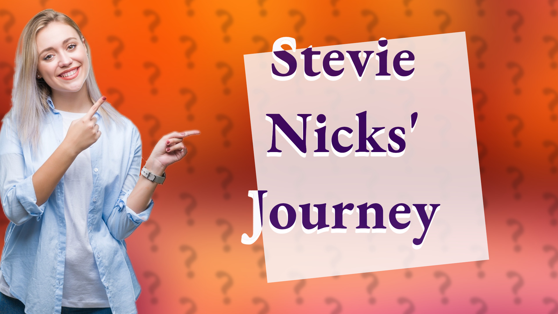 Stevie Nicks' Journey