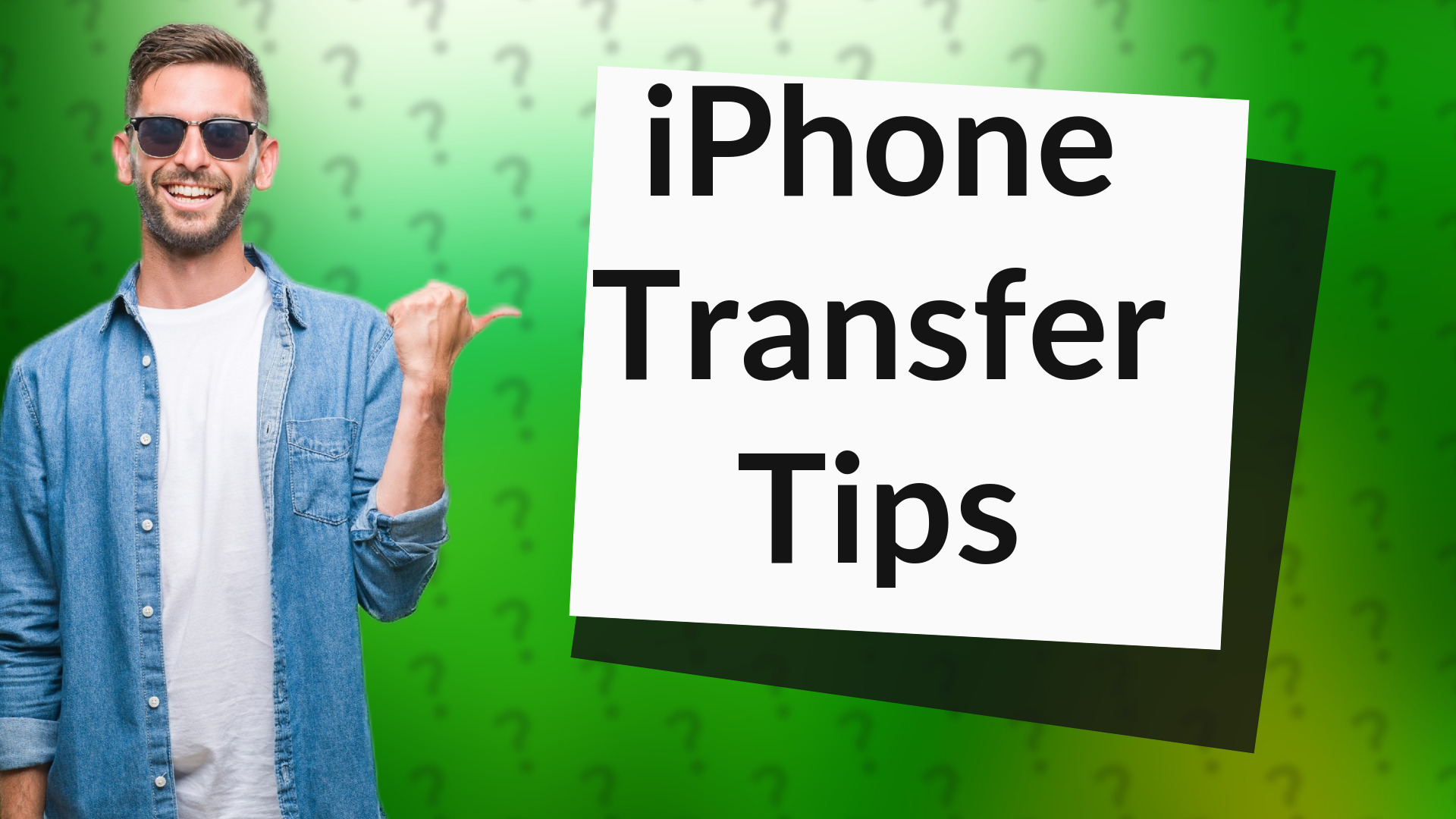 iPhone Transfer Tips