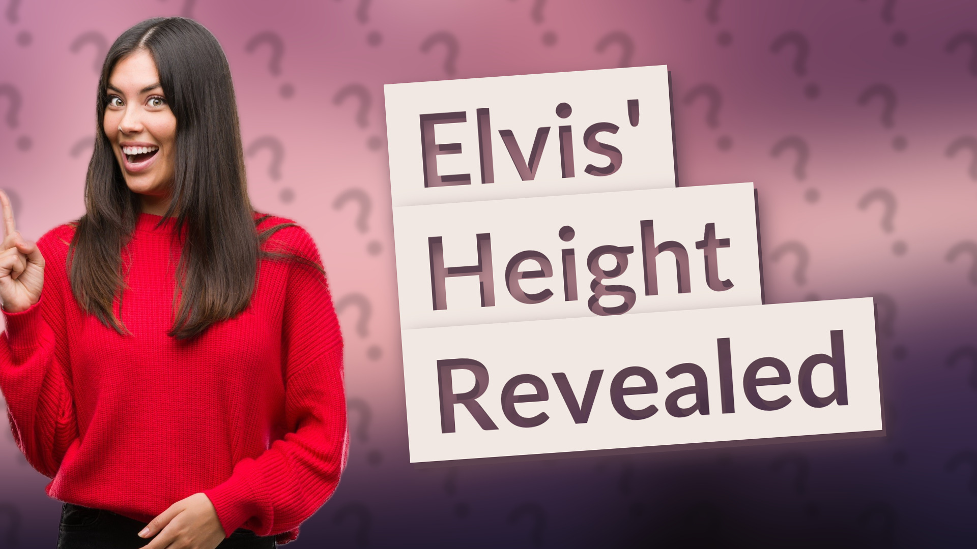 Elvis' Height Revealed