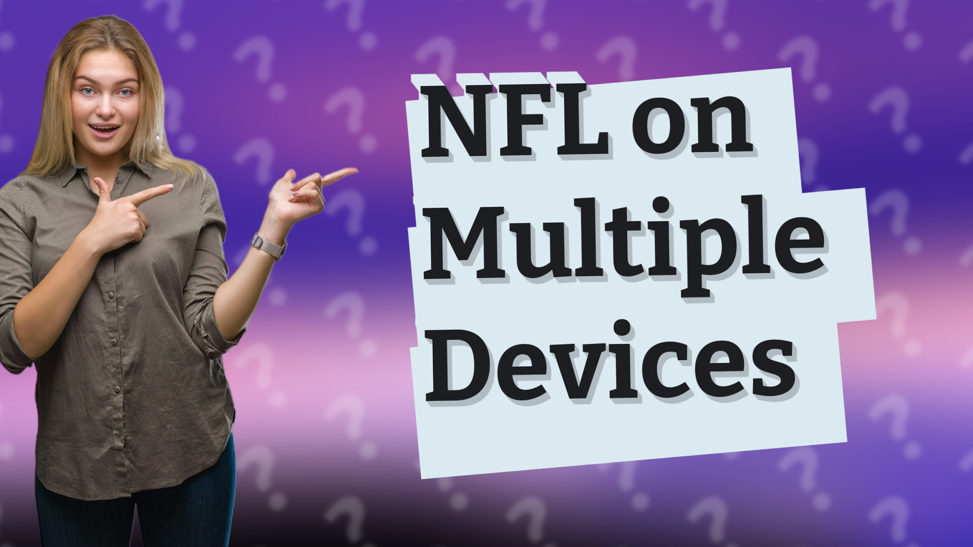 NFL on Multiple Devices