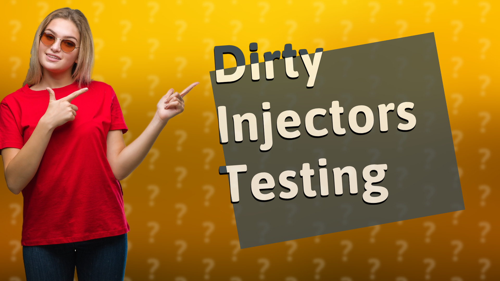 Dirty Injectors Testing