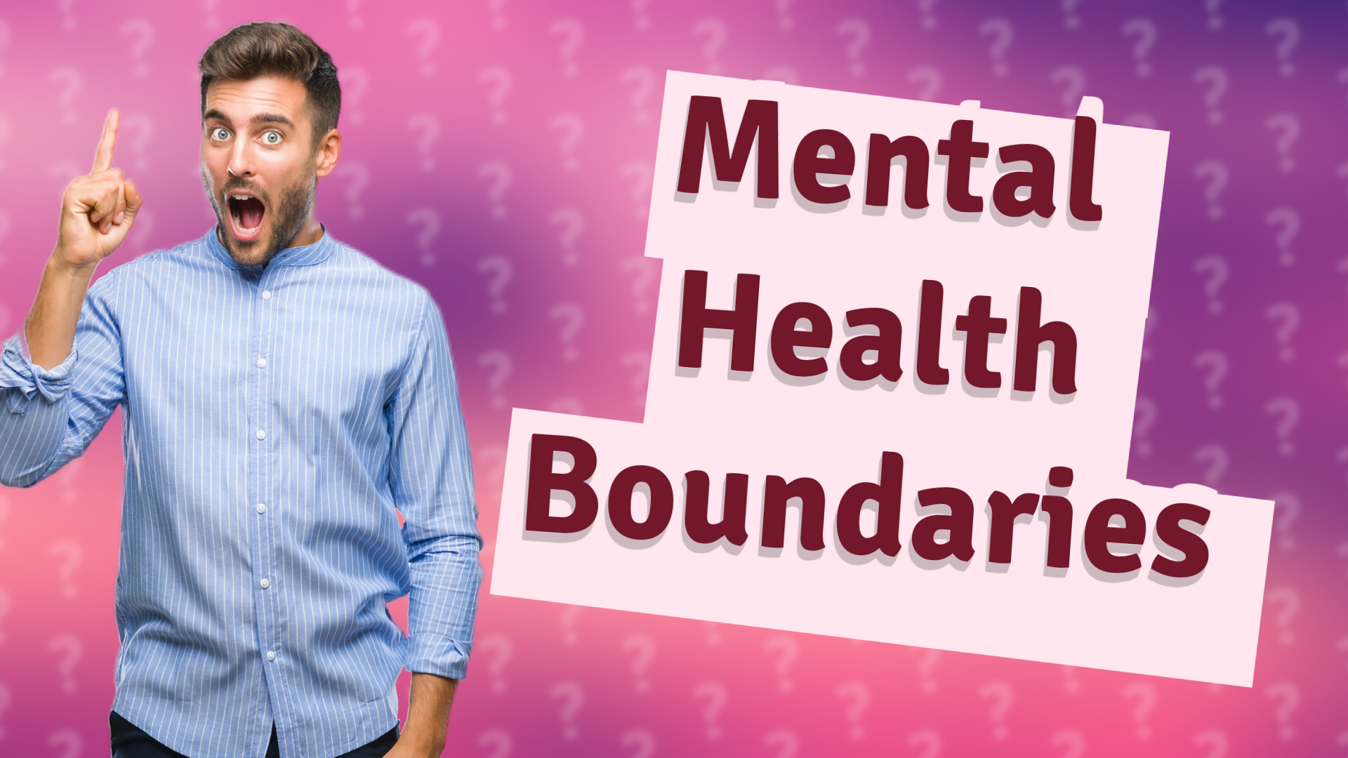 Mental Health Boundaries