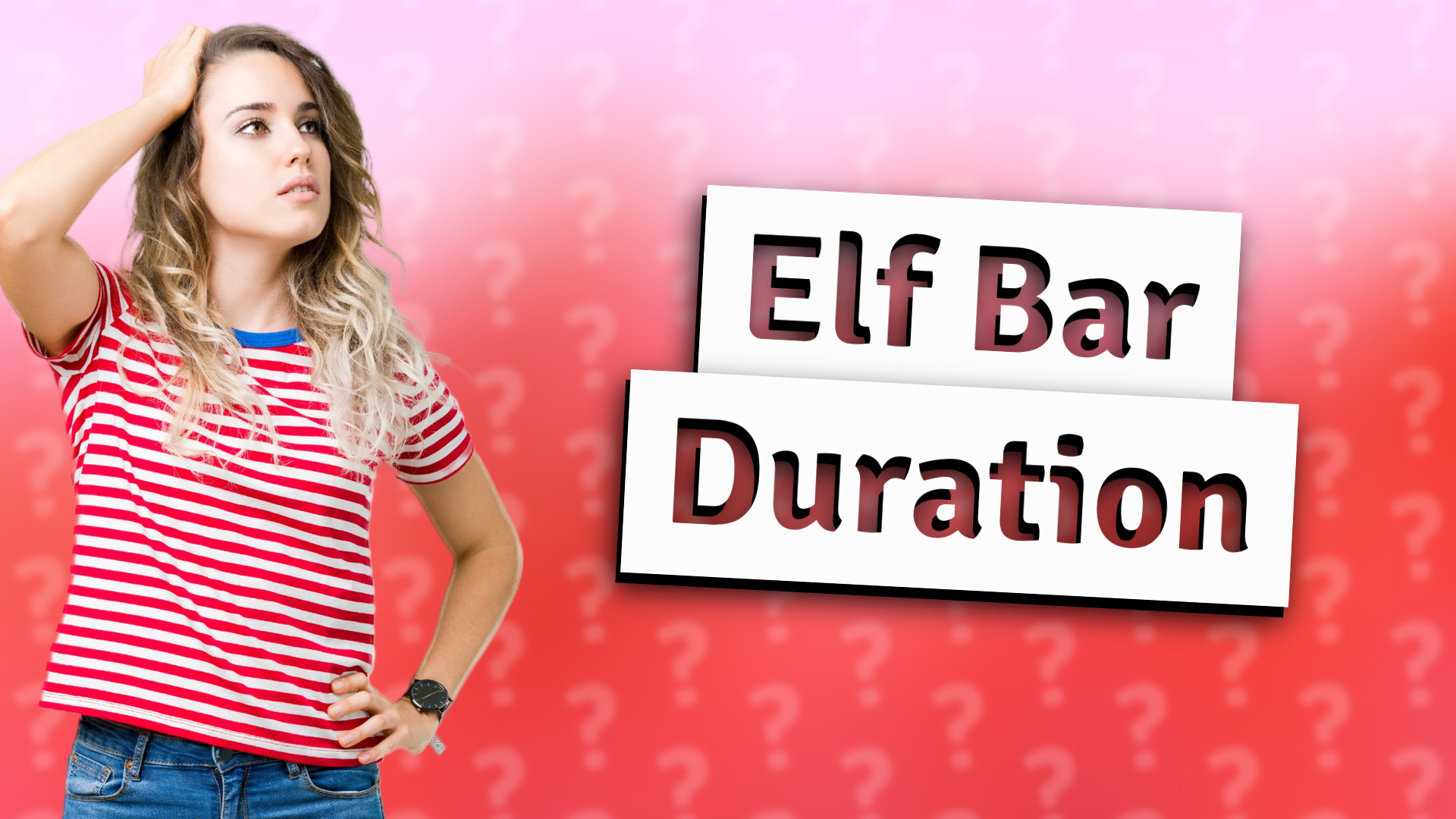 Elf Bar Duration
