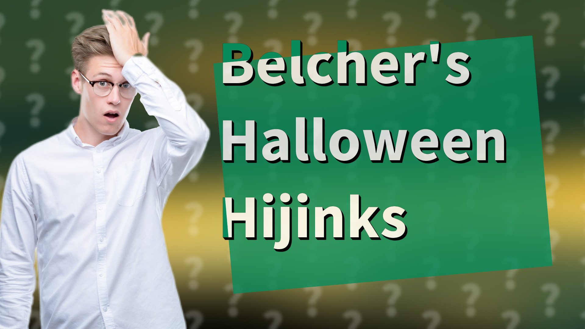 Belcher's Halloween Hijinks